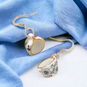 Teacup Vintage Earrings